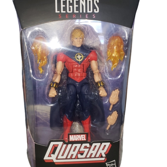 Quasar Marvel Legends 6" Action Figure Exclusive Wendell Vaughn w/ Quantum Bands - Picture 4 of 9